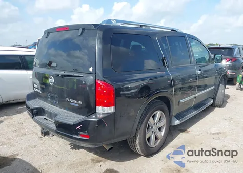 2010 Nissan Armada Platinum from USA, damaged, VIN 5N1BA0NF2AN616401
